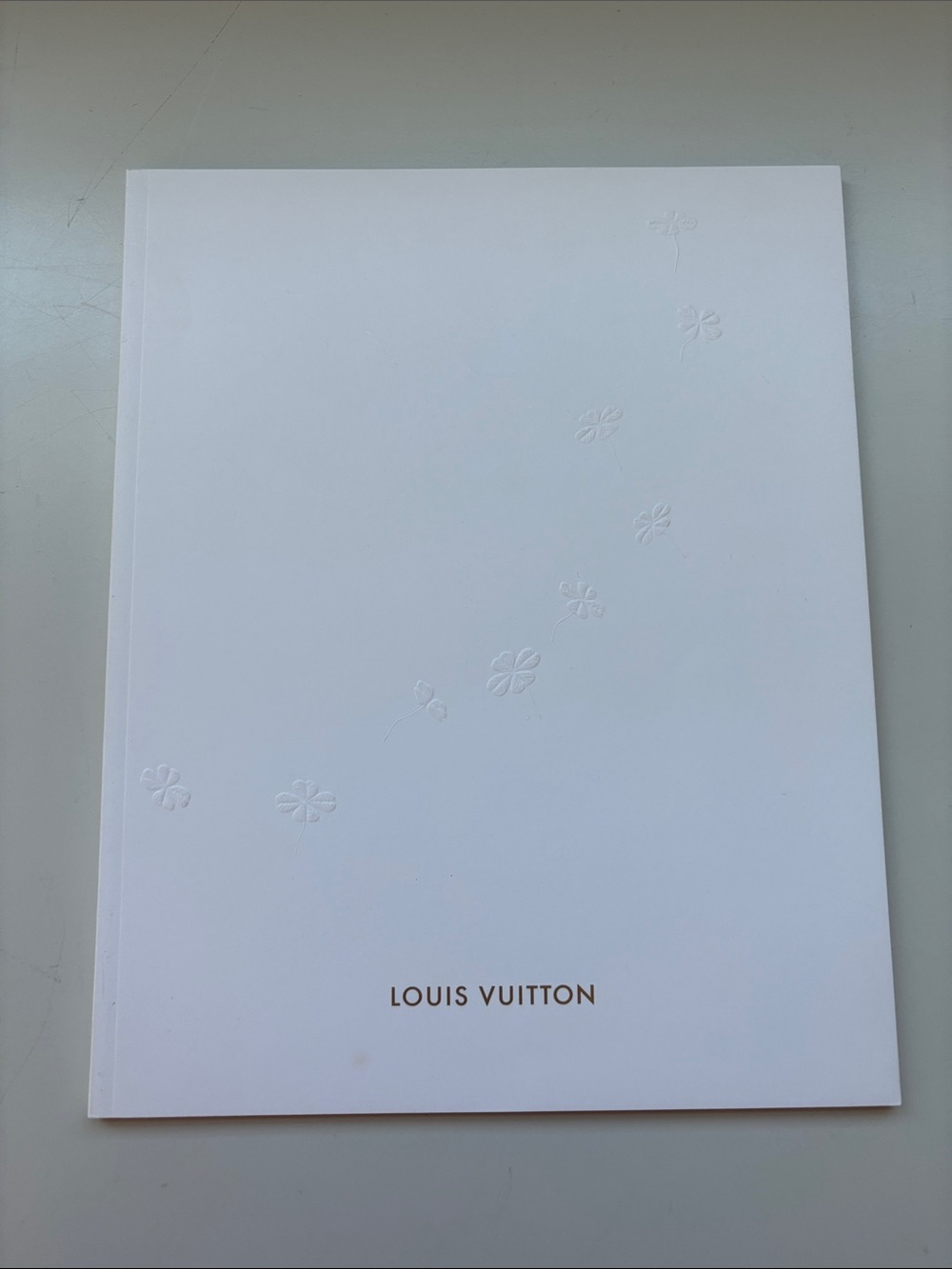 Louis Vuitton Horseshoe Clover Wishbone Lucky Numbers catalog book, 2012